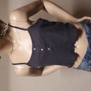 Old Navy Black Crop Top